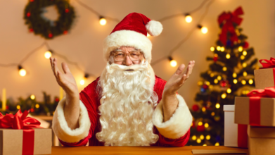 Casting atores de 50 a 70 anos para o Papai Noel em varios locais de Portugal