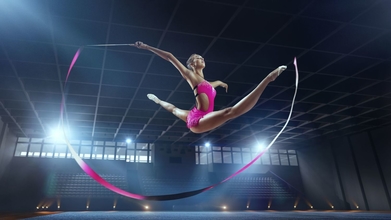 Casting raparigas ginastas entre os 14 e os 17 anos para campanha publicitaria